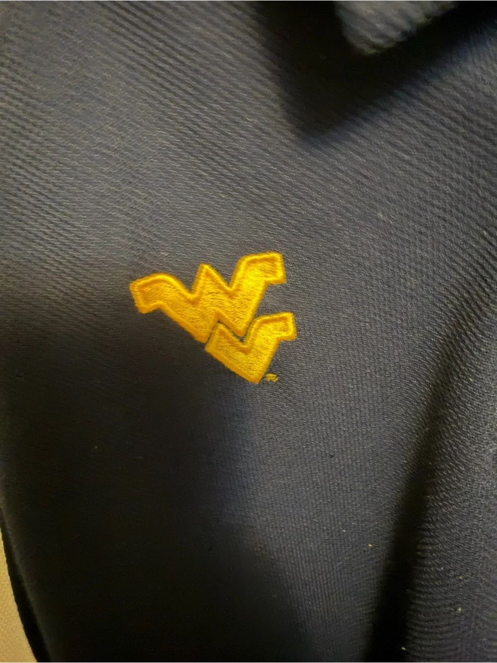 Nike Dri-FIT West Virginia Mountaineers Coaches Performance Polo - Navy Blue